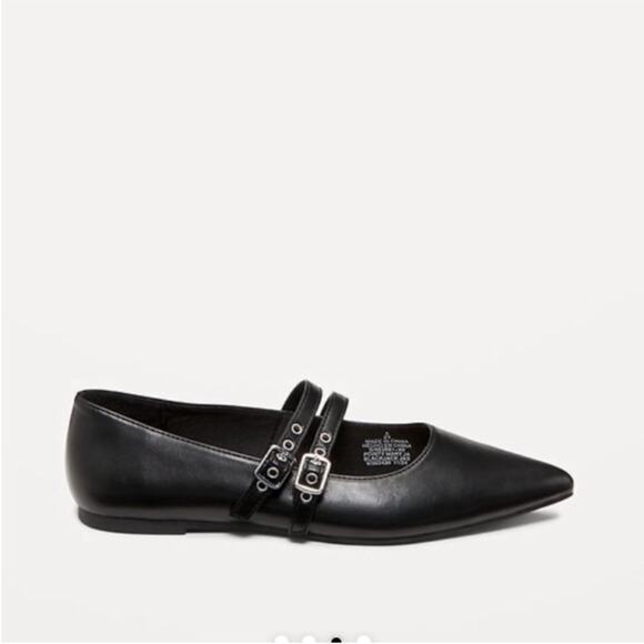 Old Navy Black Double-Buckle Mary
Jane Flats - Picture 5 of 9